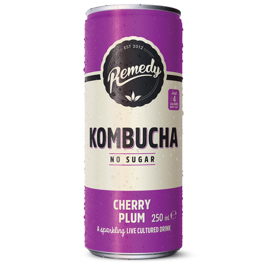 Remedy Kombucha Cherry Plum