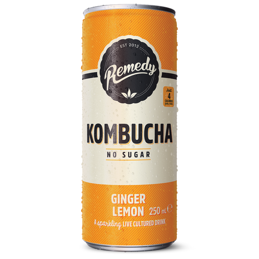 Remedy Kombucha Ginger Lemon