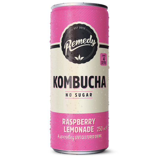 Remedy Kombucha Raspberry Lemonade