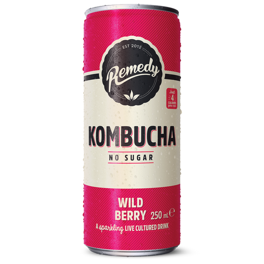 Remedy Kombucha Wild Berry