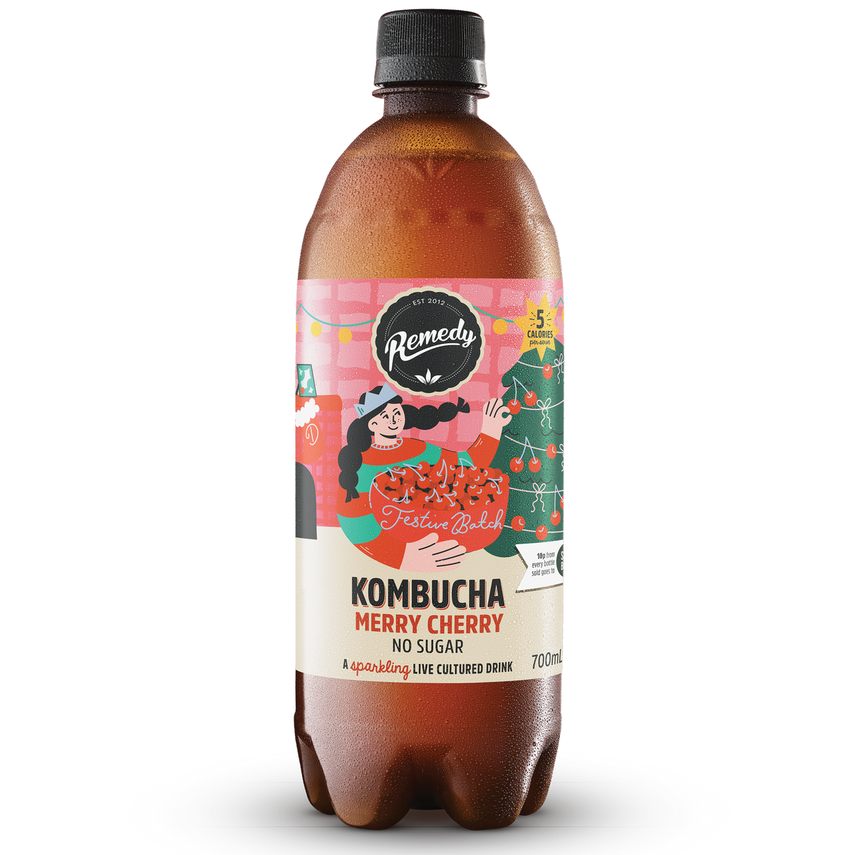 Remedy Kombucha Merry Cherry