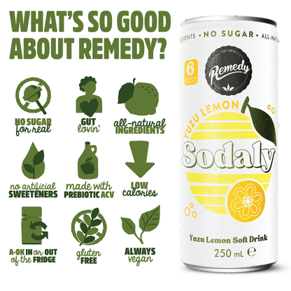 Remedy Sodaly Yuzu Lemon