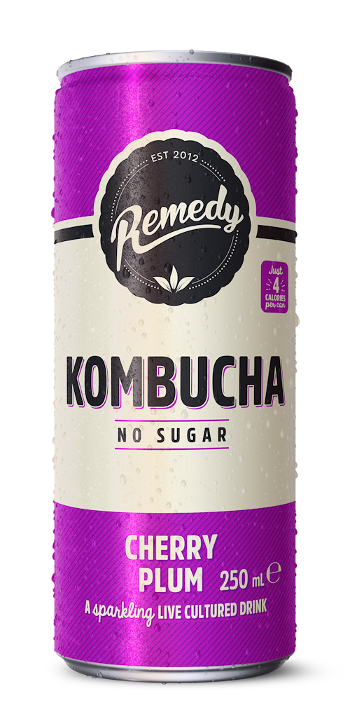 Remedy Kombucha Cherry Plum