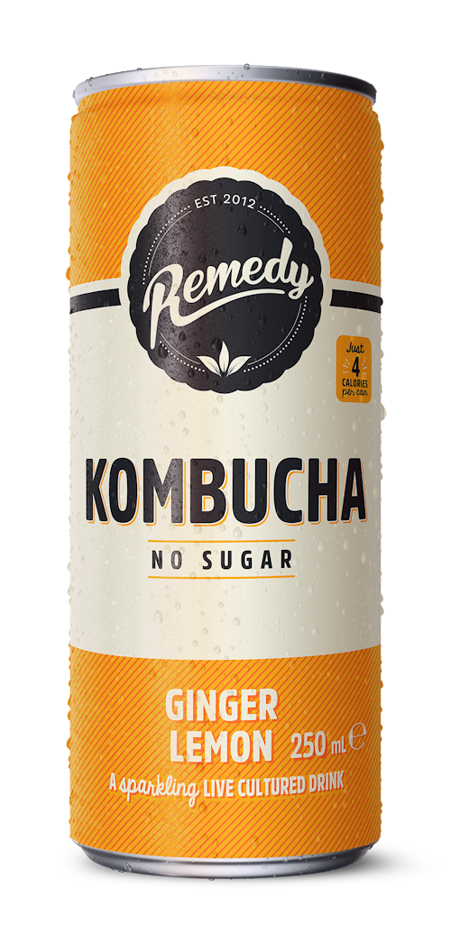 Remedy Kombucha Ginger Lemon