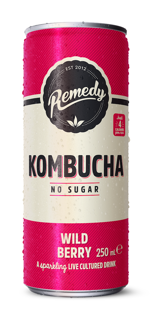 Remedy Kombucha Wild Berry