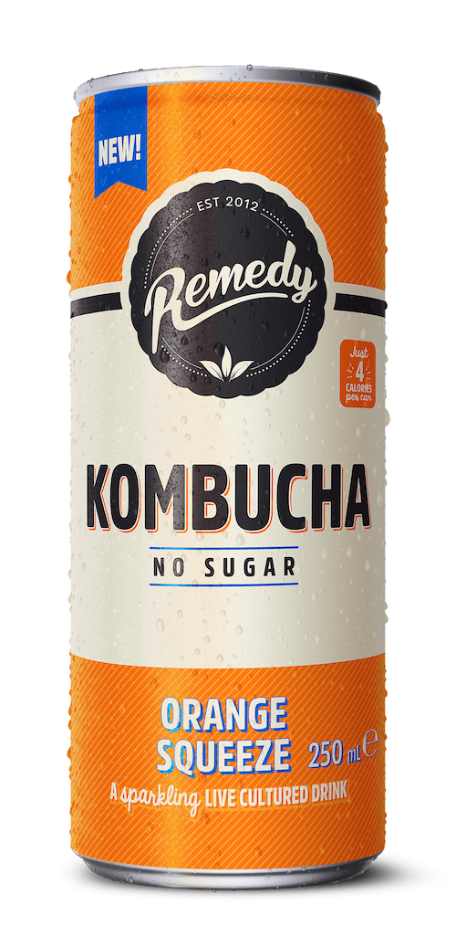 Remedy Kombucha Orange Squeeze