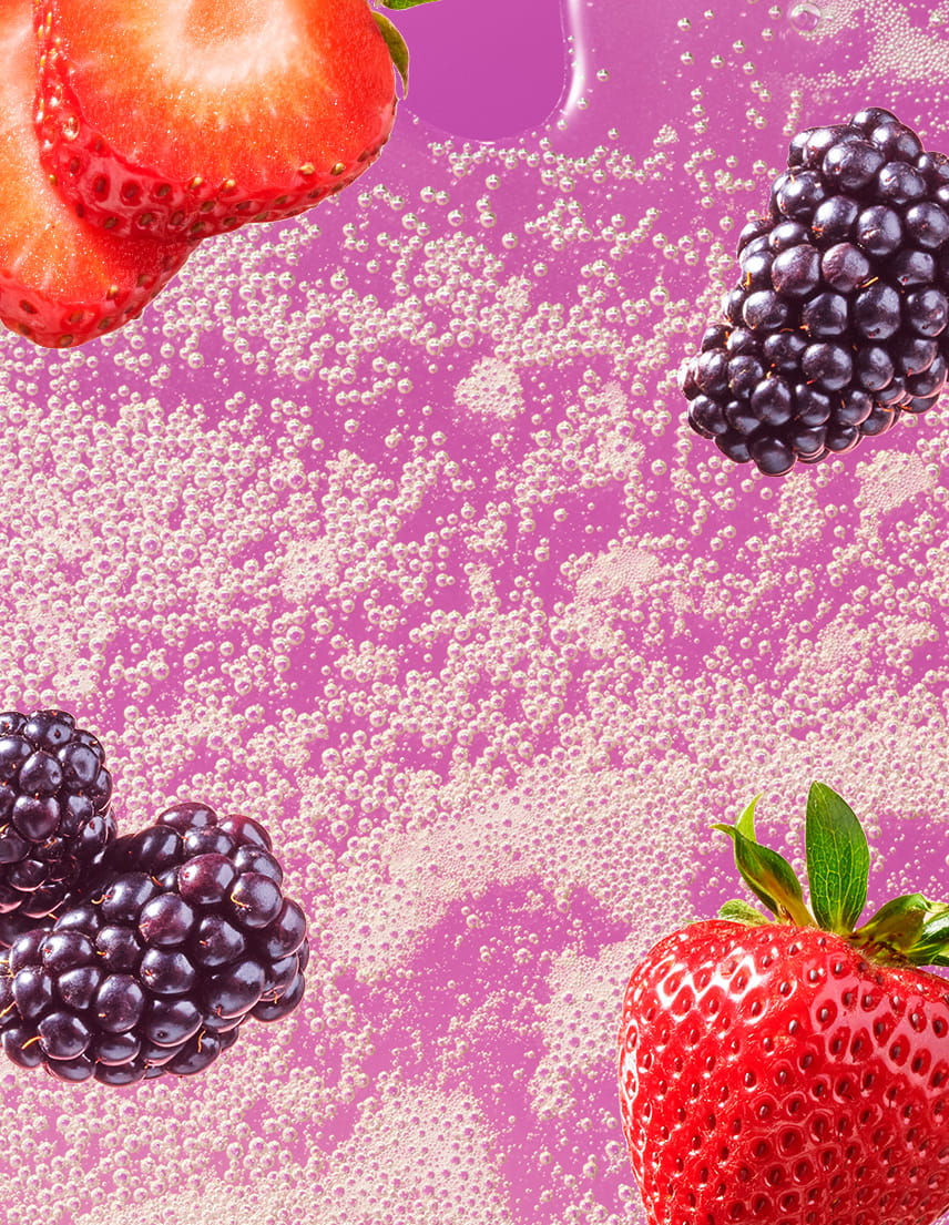 Berry Blast flavour background