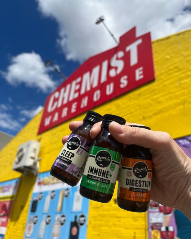 Guess which small but mighty shots have snuck into @chemistwarehouseaus 👀

The perfect functional shots to help you digest right, sleep tight and feel alright can now be found in our fave chemists across the country! 🇦🇺
