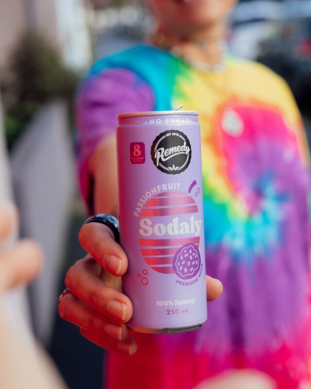 When do you find yourself reaching for a Sodaly? In our humble and very unbiased opinions there's NEVER a bad time for a Sodaly, but we tend to smash this softie at a) lunch, b) sitting in our cars blasting sad girl tunes before we head inside for the evening and c) dinner